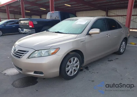 2007 Toyota Camry Hybrid z USA, uszkodzony, nr VIN 4T1BB46K67U005625